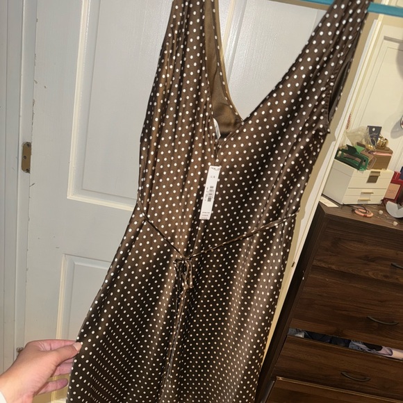 Vintage 2000’s Victoria’s Secret pink polka dots dress
